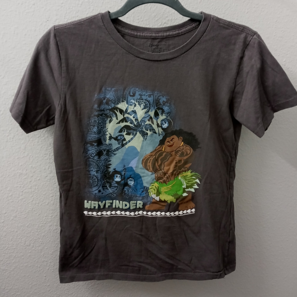 Kids Gray T-Shirt Wayfinder Moana